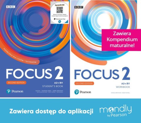 Focus Second Edition 2. Komplet Podręcznik + Zeszyt ćwiczeń + dostęp Mondly Focus Second Edition 2. Komplet Podręcznik + Zeszyt ćwiczeń + dostęp Mondly