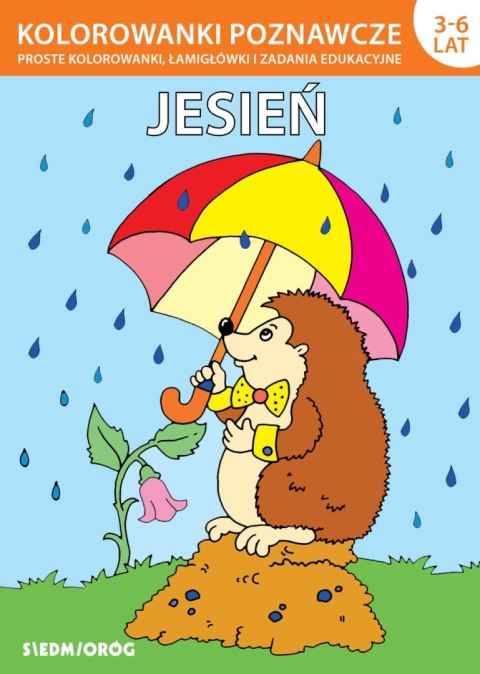 Jesień. Kolorowanki poznawcze Jesień. Kolorowanki poznawcze