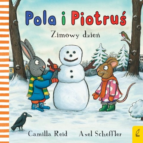 Zimowy dzień. Pola i Piotruś Zimowy dzień. Pola i Piotruś