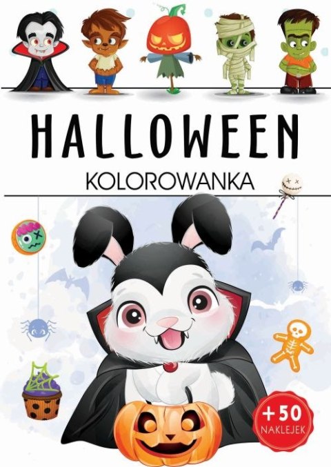 Halloween. Kolorowanka Halloween. Kolorowanka