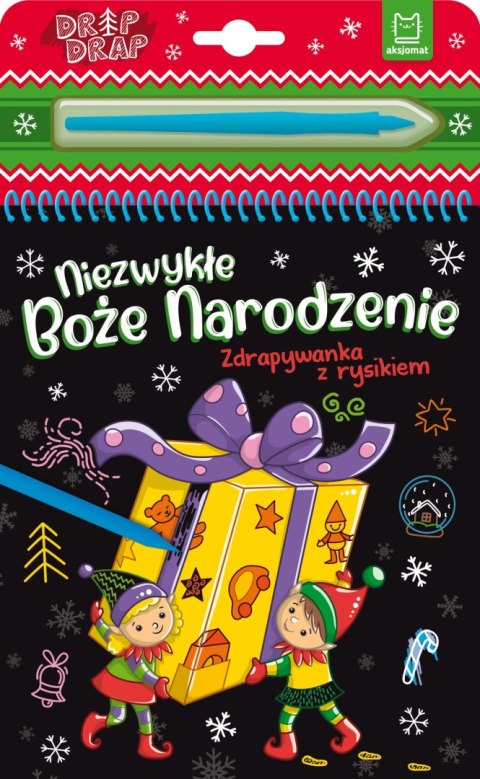 Niezwykłe Boże Narodzenie. Zdrapywanka z rysikiem Niezwykłe Boże Narodzenie. Zdrapywanka z rysikiem