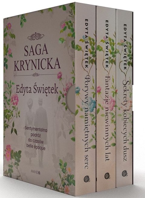 Pakiet Saga Krynicka. Sekrety kobiecych dusz / Fantazje niewinnych lat / Porywy namiętnych serc Pakiet Saga Krynicka. Sekrety kobiecych dusz / Fantazje niewinnych lat / Porywy namiętnych serc