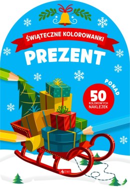 Prezent. Świąteczne kolorowanki