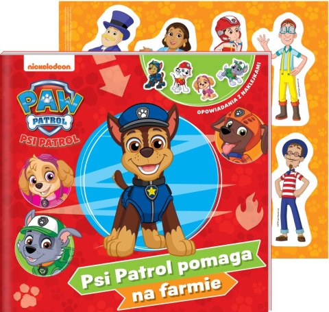 Psi Patrol pomaga na farmie. Psi Patrol. Opowiadania z naklejkami Psi Patrol pomaga na farmie. Psi Patrol. Opowiadania z naklejkami