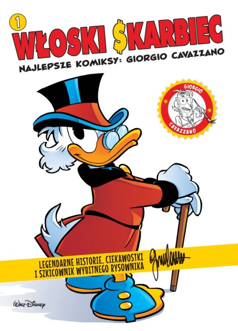 Włoski skarbiec. Najlepsze komiksy: Giorgio Cavazzano. Kaczki. Tom 1 Włoski skarbiec. Najlepsze komiksy: Giorgio Cavazzano. Kaczki. Tom 1