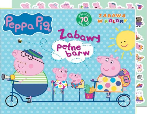 Zabawy pełne barw. Świnka Peppa. Zabawa w kolory Zabawy pełne barw. Świnka Peppa. Zabawa w kolory