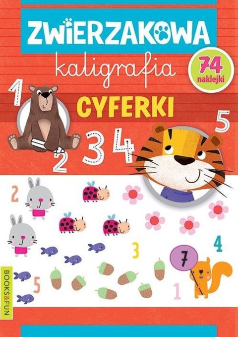 Cyferki. Zwierzaczkowa kaligrafia Cyferki. Zwierzaczkowa kaligrafia