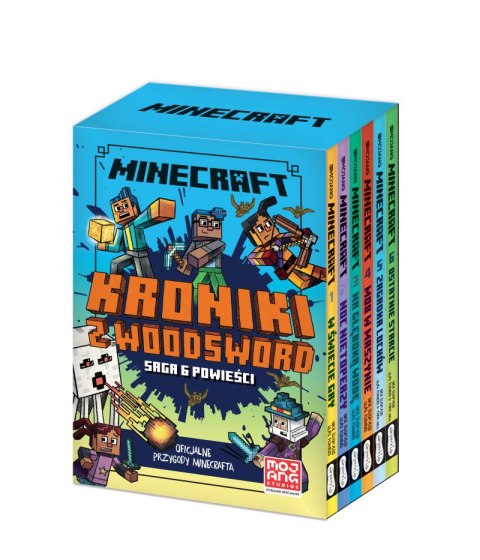 Pakiet Minecraft. Kroniki z Woodsword. Saga 6 powieści Pakiet Minecraft. Kroniki z Woodsword. Saga 6 powieści