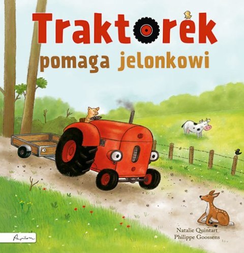 Traktorek pomaga jelonkowi Traktorek pomaga jelonkowi