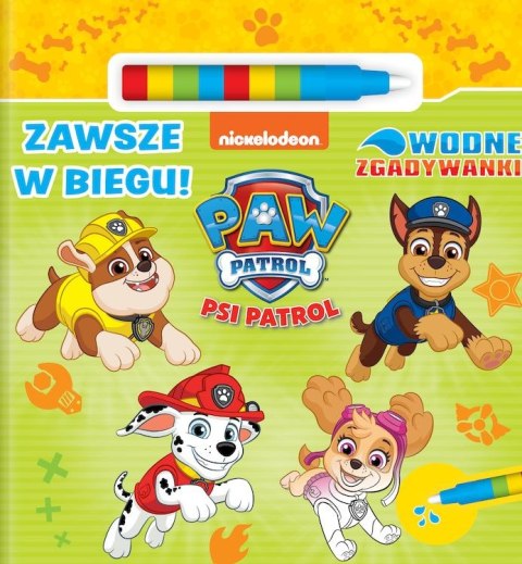 Zawsze w biegu. Psi Patrol. Wodne Zgadywanki Zawsze w biegu. Psi Patrol. Wodne Zgadywanki