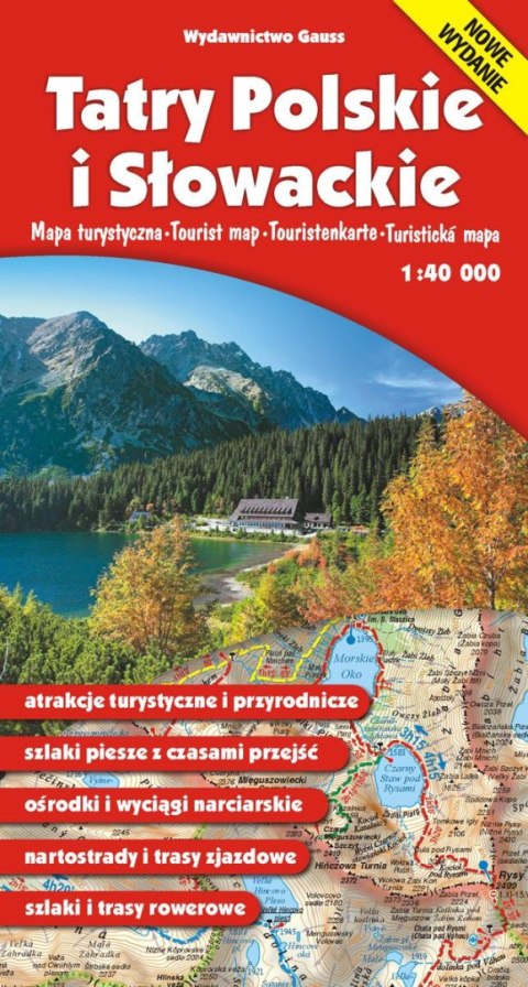 Mapa „Tatry Polskie i Słowackie" Mapa „Tatry Polskie i Słowackie"