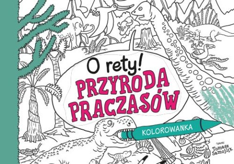 O rety! Przyroda praczasów. Kolorowanka O rety! Przyroda praczasów. Kolorowanka