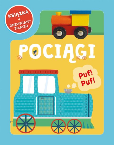 Pociągi. Pudełko z pojazdem Pociągi. Pudełko z pojazdem