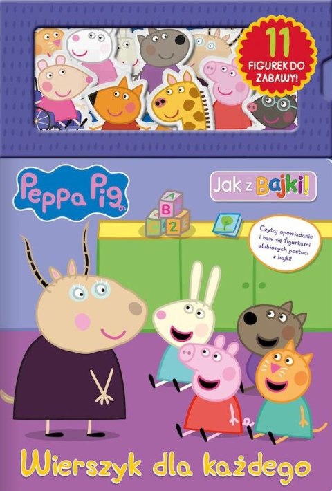 Wierszyk dla każdego. Świnka Peppa. Jak z bajki Wierszyk dla każdego. Świnka Peppa. Jak z bajki