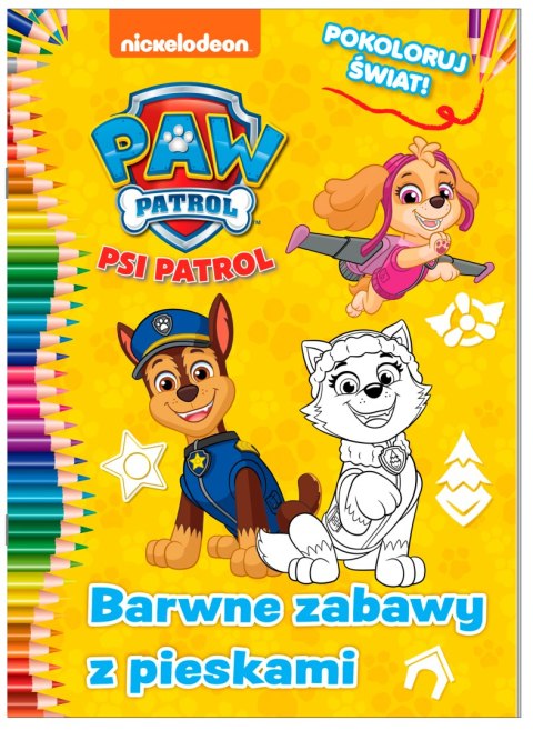 Barwne zabawy z pieskami. Psi Patrol. Część 4. Pokoloruj świat Barwne zabawy z pieskami. Psi Patrol. Część 4. Pokoloruj świat
