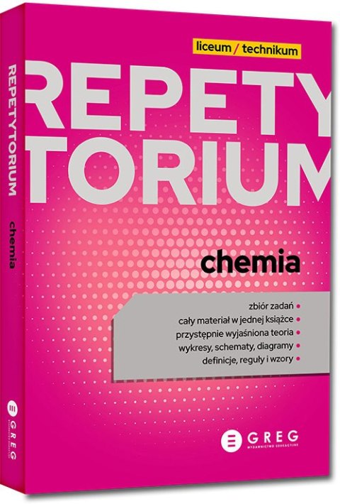 Chemia. Repetytorium. Liceum/technikum Chemia. Repetytorium. Liceum/technikum
