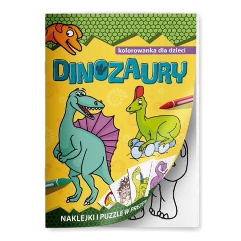 Dinozaury. Kolorowanka dla dzieci Dinozaury. Kolorowanka dla dzieci