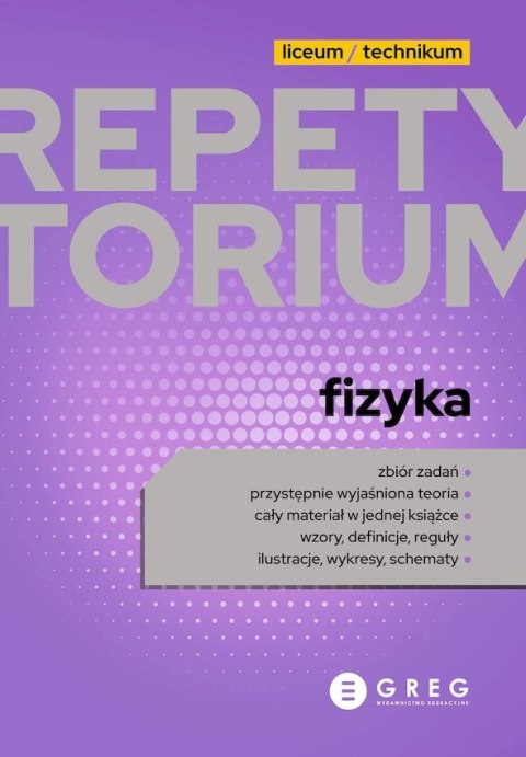 Fizyka. Repetytorium. Liceum/technikum Fizyka. Repetytorium. Liceum/technikum