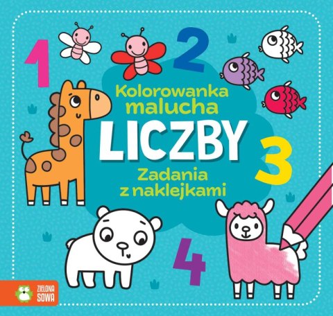 Liczby. Kolorowanka malucha Liczby. Kolorowanka malucha