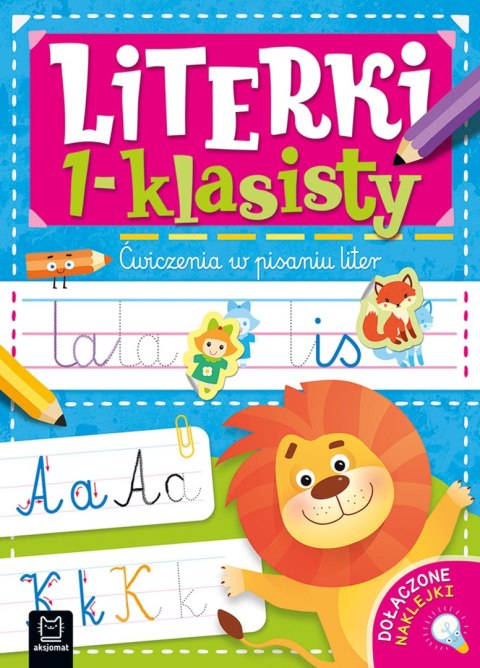 Literki 1-klasisty. Ćwiczenia w pisaniu liter Literki 1-klasisty. Ćwiczenia w pisaniu liter