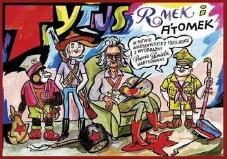 Tytus, Romek i A'tomek w Bitwie Warszawskiej 1920 roku. Z wyobraźni Papcia Chmiela narysowani wyd. 2023 Tytus, Romek i A'tomek w Bitwie Warszawskiej 1920 roku. Z wyobraźni Papcia Chmiela narysowani wyd. 2023