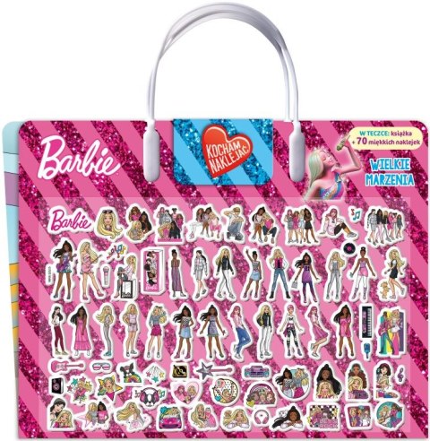 Wielkie marzenia. Barbie. Kocham naklejać Wielkie marzenia. Barbie. Kocham naklejać
