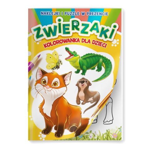 Zwierzaki. Kolorowanka dla dzieci Zwierzaki. Kolorowanka dla dzieci