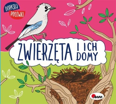 Zwierzęta i ich domy. dopasuj połówki Zwierzęta i ich domy. dopasuj połówki