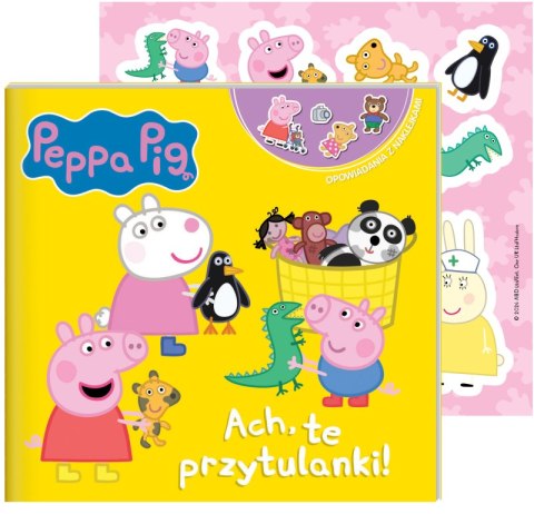 Ach, te przytulanki! Świnka Peppa. Opowiadania z naklejkami Ach, te przytulanki! Świnka Peppa. Opowiadania z naklejkami
