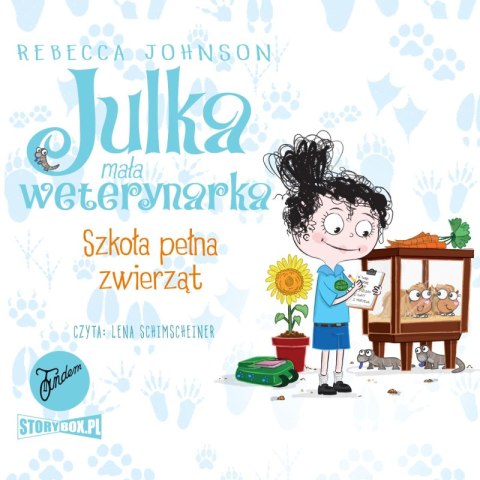 CD MP3 Szkoła pełna zwierząt. Julka mała weterynarka. Tom 8 CD MP3 Szkoła pełna zwierząt. Julka mała weterynarka. Tom 8