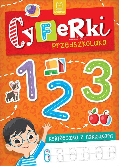 Cyferki przedszkolaka. Książeczka z naklejkami Cyferki przedszkolaka. Książeczka z naklejkami