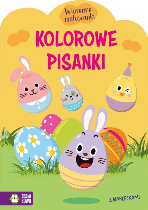 Kolorowe pisanki. Wiosenne malowanki Kolorowe pisanki. Wiosenne malowanki