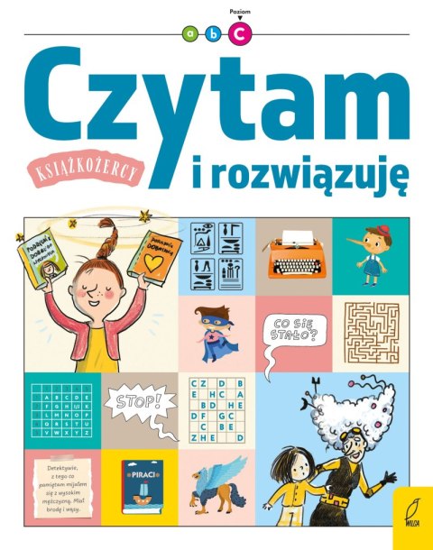 Czytam i rozwiązuję. Książkożercy. Poziom C Czytam i rozwiązuję. Książkożercy. Poziom C