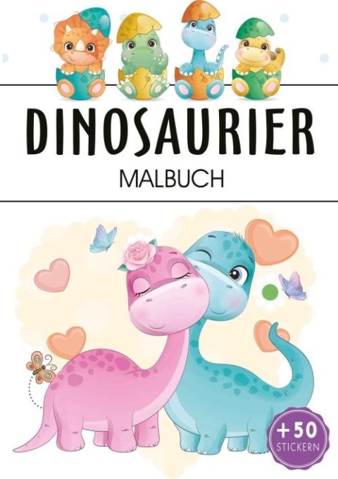 Dinosaurier. Kolorowanka Dinosaurier. Kolorowanka