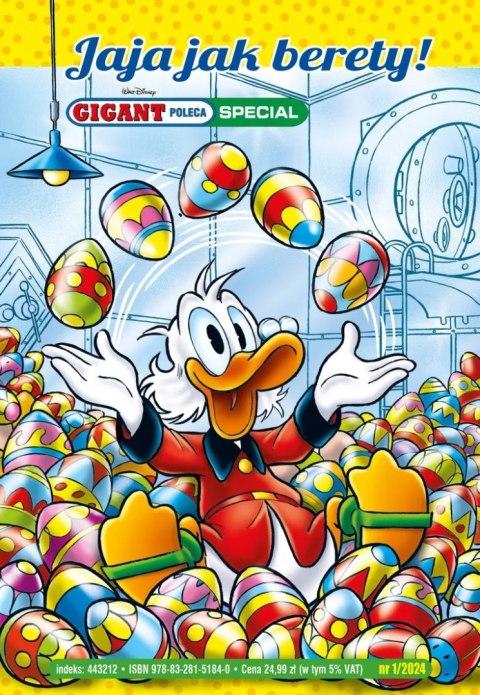 Jaja jak berety! Gigant Poleca Special. Tom 1/2024 Jaja jak berety! Gigant Poleca Special. Tom 1/2024