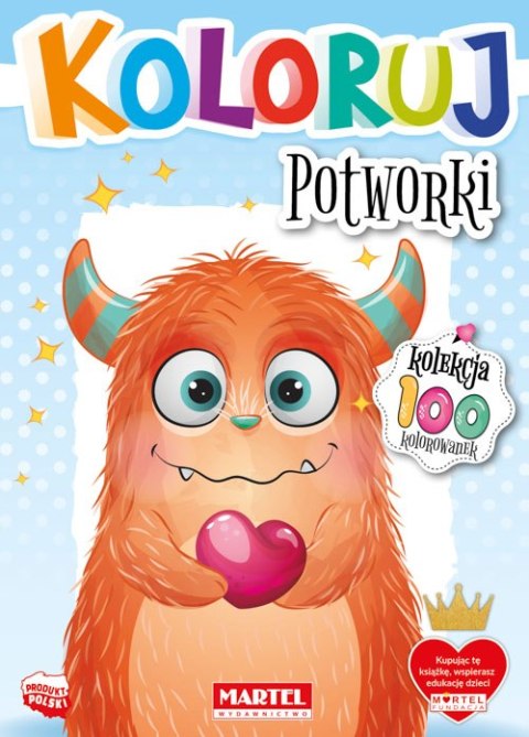 Potworki. Koloruj Potworki. Koloruj