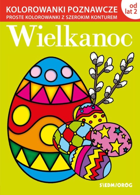Wielkanoc. Kolorowanki poznawcze Wielkanoc. Kolorowanki poznawcze