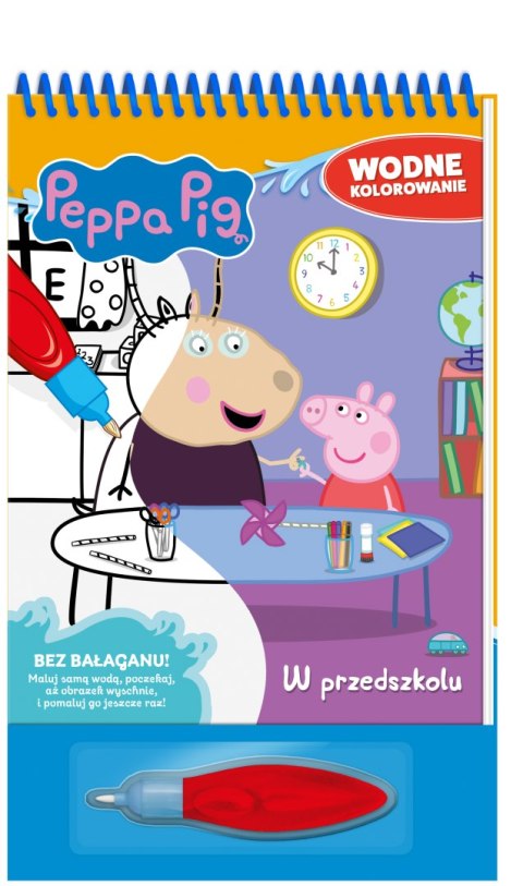 W przedszkolu. Świnka Peppa. Wodne kolorowanie W przedszkolu. Świnka Peppa. Wodne kolorowanie