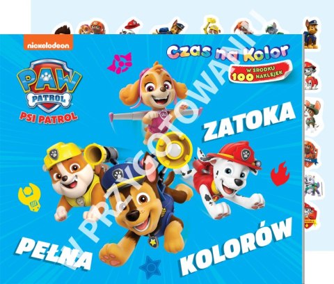 Zatoka pełna kolorów. Psi Patrol. Czas na kolor Zatoka pełna kolorów. Psi Patrol. Czas na kolor