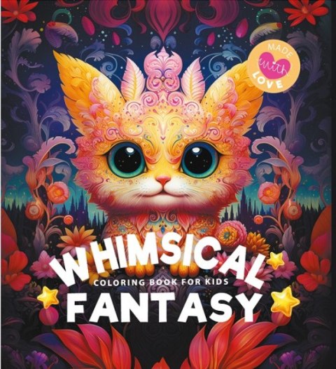 Kolorowanka usztywniana Whimsical Fantasy Stworki Kolorowanka usztywniana Whimsical Fantasy Stworki
