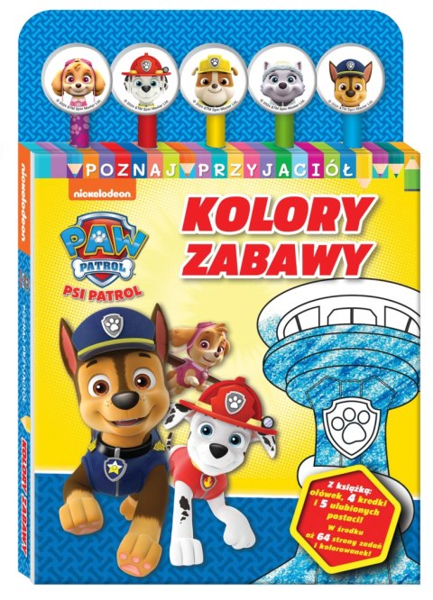 Kolory zabawy. Psi Patrol Poznaj przyjaciół Kolory zabawy. Psi Patrol Poznaj przyjaciół