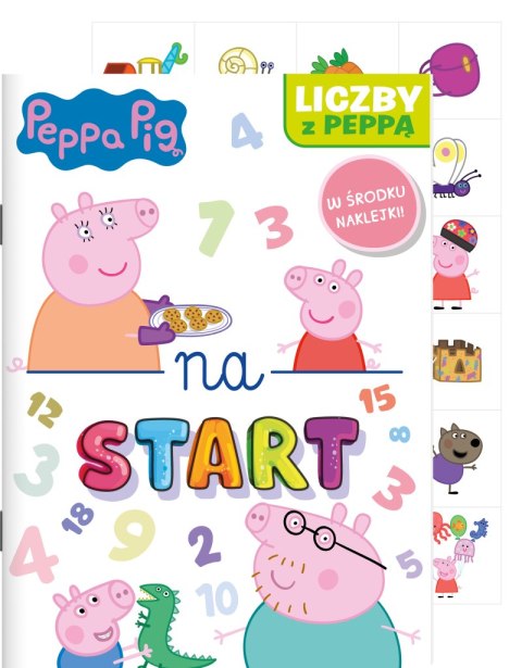 Liczby z Peppą. Świnka Peppa. Na start... Liczby z Peppą. Świnka Peppa. Na start...