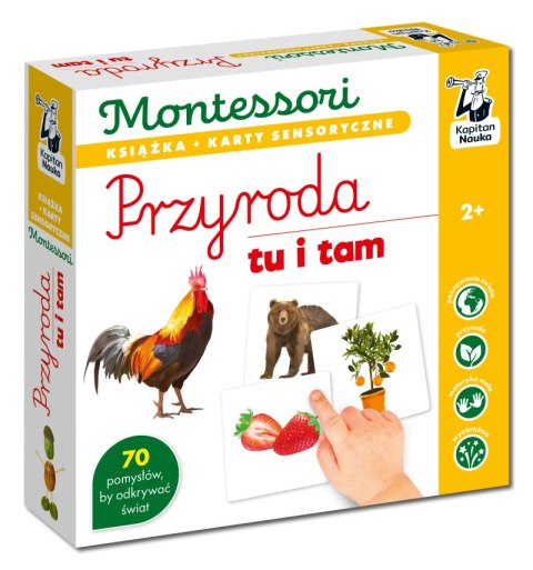 Przyroda tu i tam. Kapitan Nauka. Montessori. Karty sensoryczne Przyroda tu i tam. Kapitan Nauka. Montessori. Karty sensoryczne