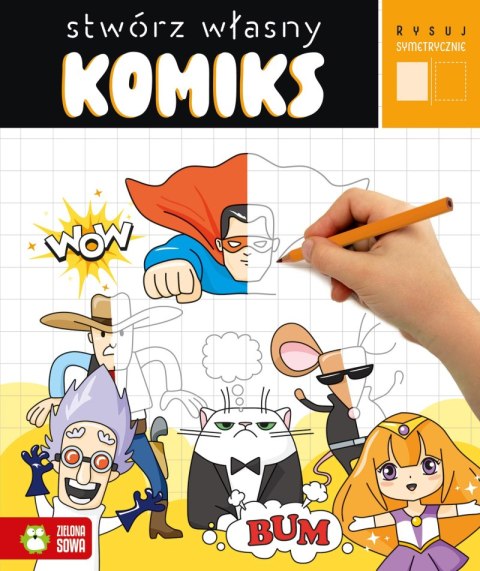 Stwórz własny komiks. Rysuj symetrycznie Stwórz własny komiks. Rysuj symetrycznie