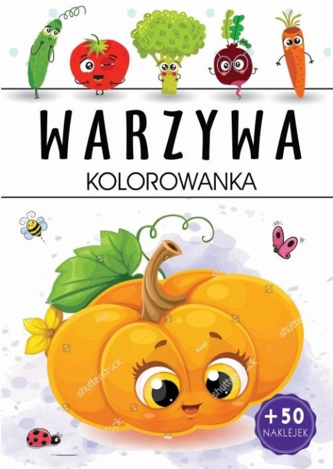 Warzywa. Kolorowanka Warzywa. Kolorowanka