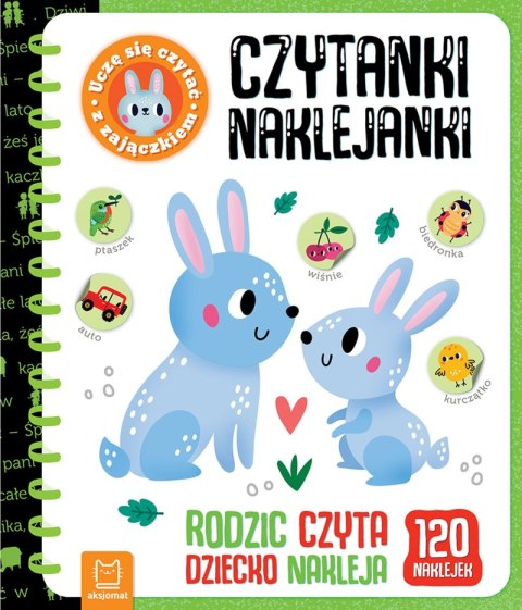 Czytanki-naklejanki. Uczę się czytać z zajączkiem. Rodzic czyta, dziecko nakleja Czytanki-naklejanki. Uczę się czytać z zajączkiem. Rodzic czyta, dziecko nakleja