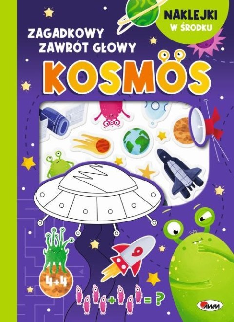 Kosmos - wypukłe naklejki. Zagadkowy zawrót głowy Kosmos - wypukłe naklejki. Zagadkowy zawrót głowy