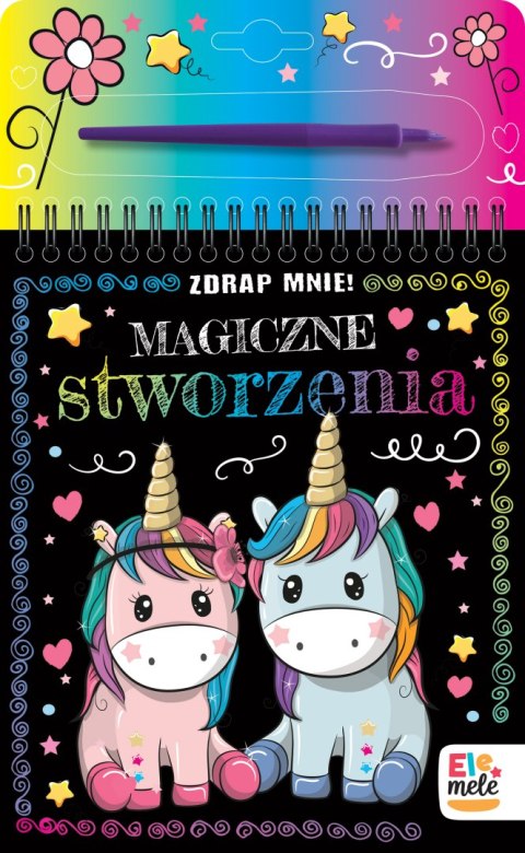 Magiczne stworzenia. Zdrap mnie! Magiczne stworzenia. Zdrap mnie!