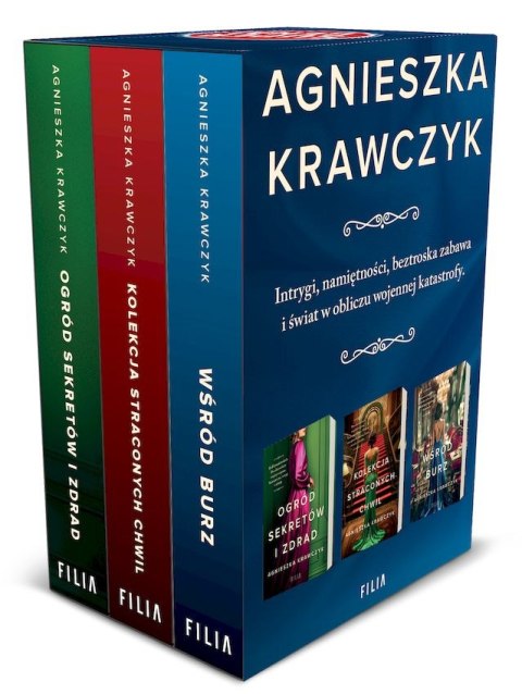 Pakiet Wśród burz / Kolekcja straconych chwil / Ogród sekretów i zdrad Pakiet Wśród burz / Kolekcja straconych chwil / Ogród sekretów i zdrad