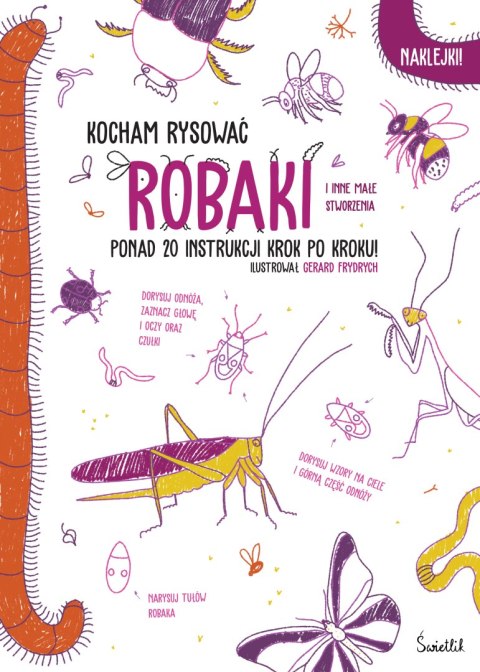 Robaki. Kocham rysować Robaki. Kocham rysować